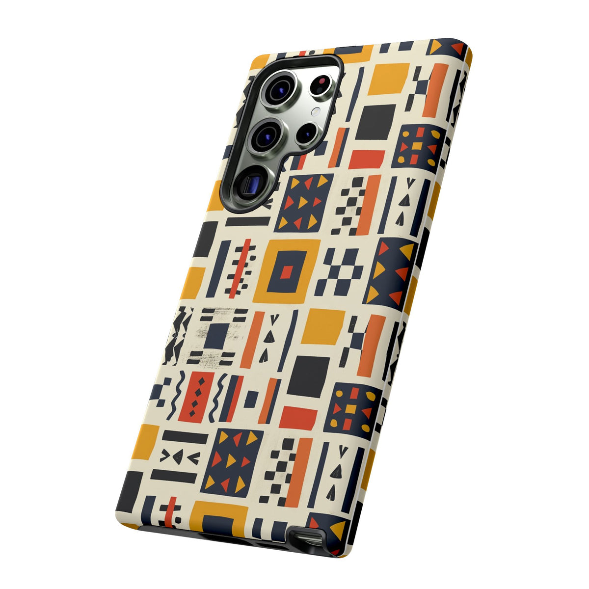 Stylish African Pattern Phone Case – Unique and Vibrant Protection 104