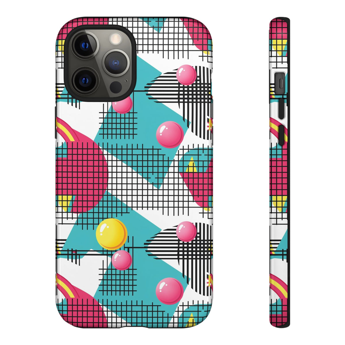 Retro 80s Seamless Phone Case – Vintage Style Meets Modern Protection 161