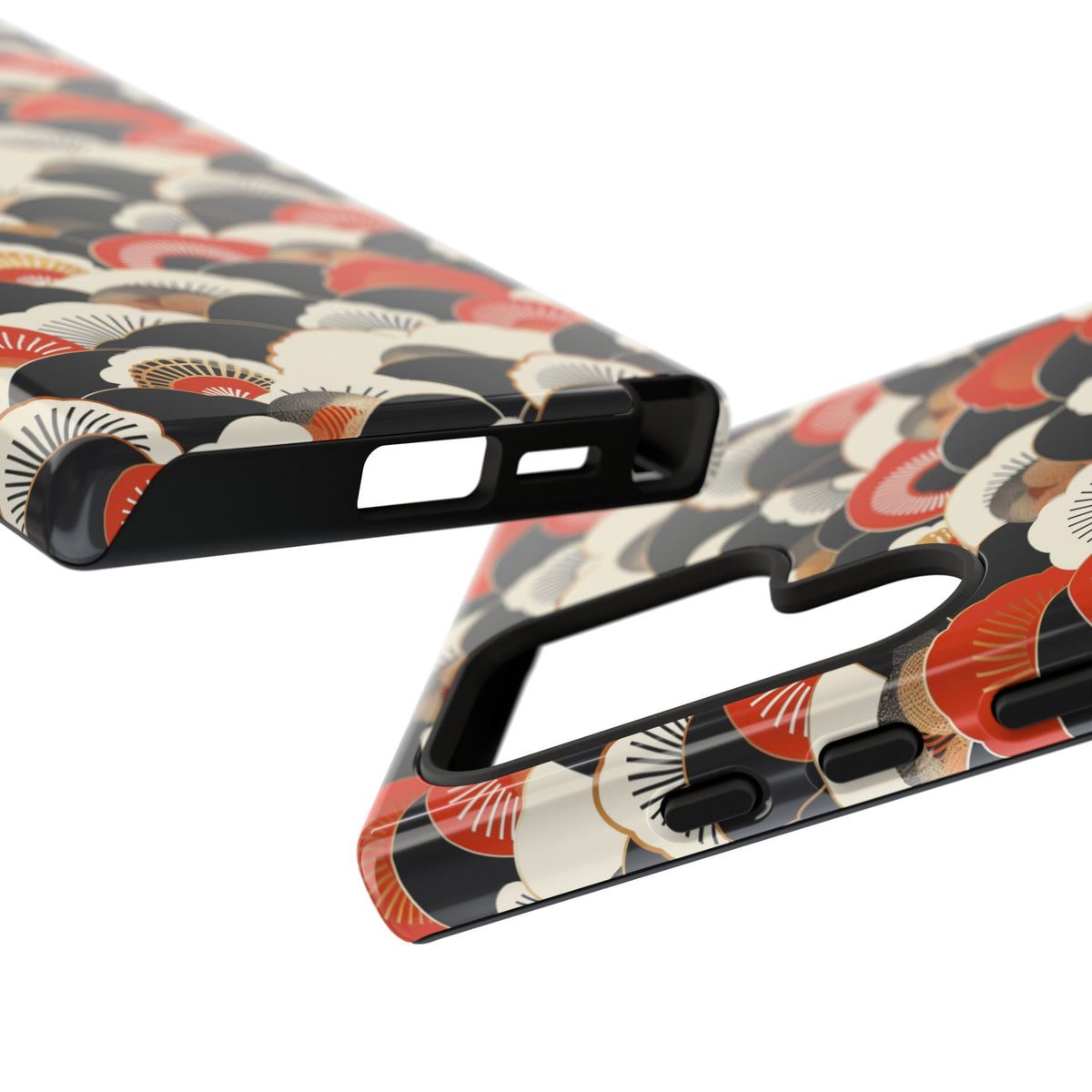 Japanese Pattern Phone Case – Elegant & Timeless Design for Your Phone 080