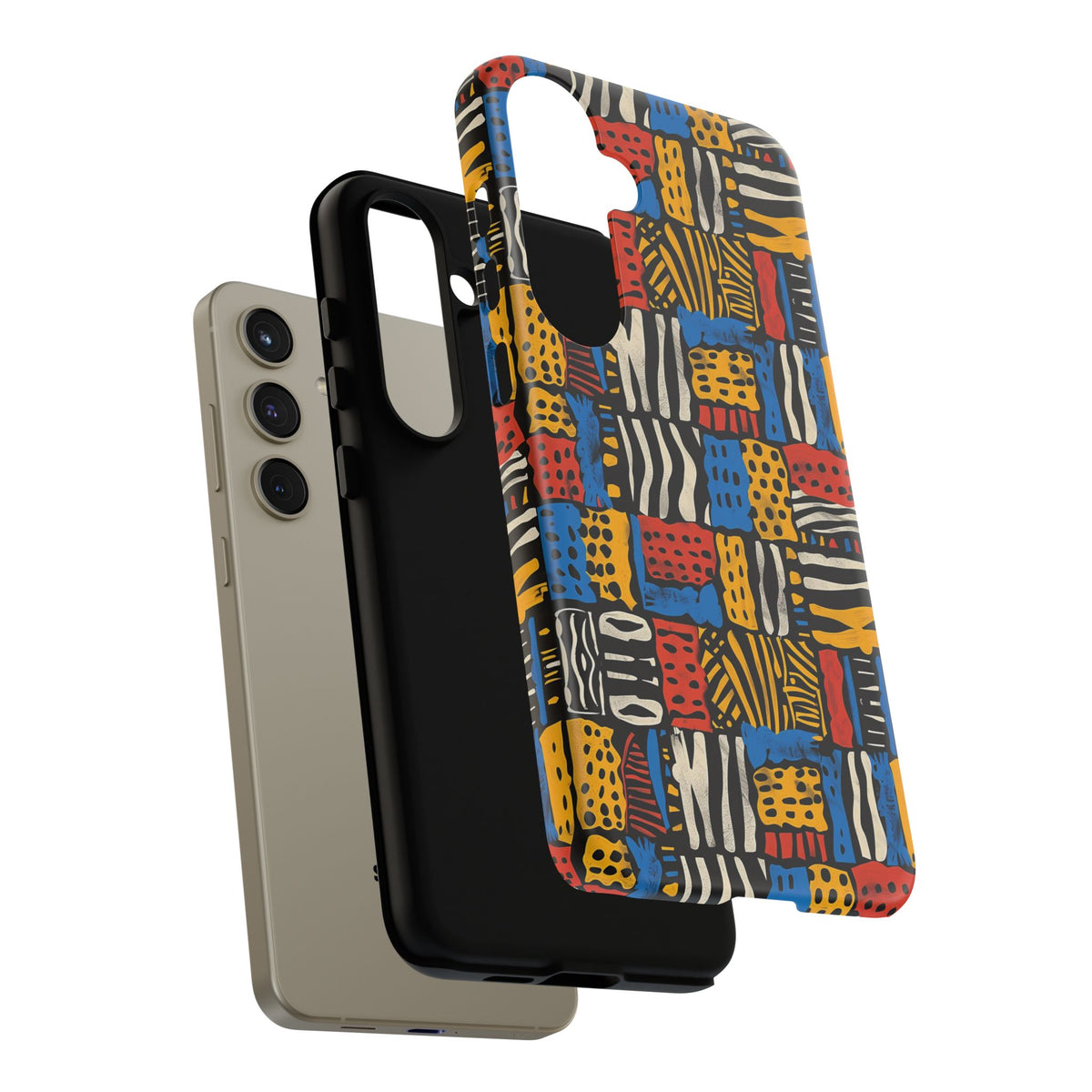 Stylish African Pattern Phone Case – Unique and Vibrant Protection 179