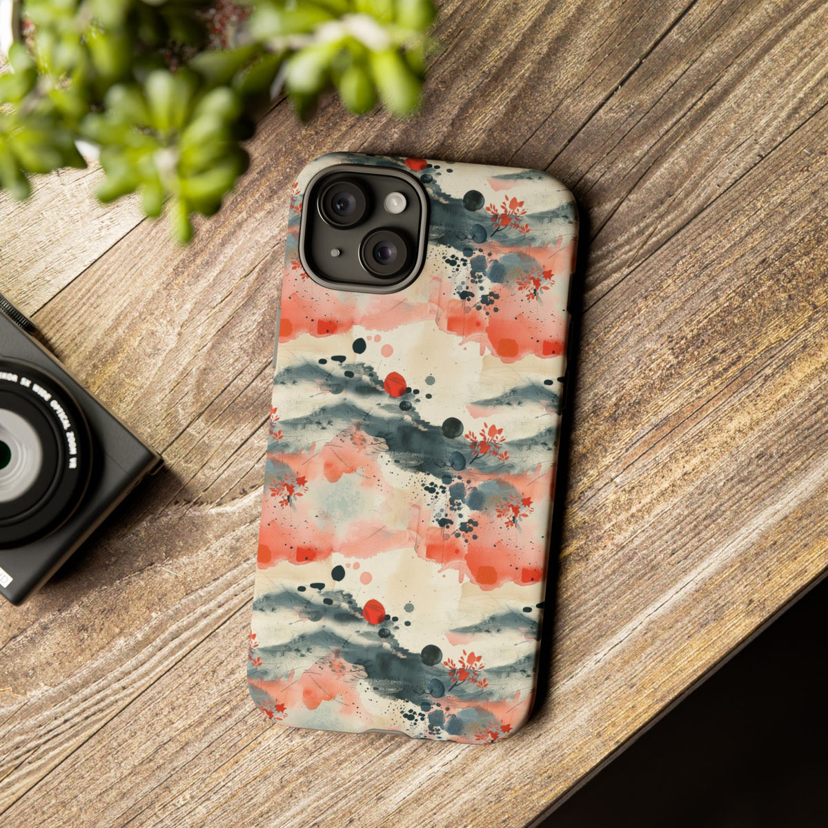 Japanese Pattern Phone Case – Elegant & Timeless Design for Your Phone 106