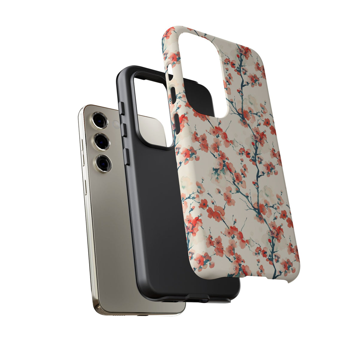 Japanese Pattern Phone Case – Elegant & Timeless Design for Your Phone 463