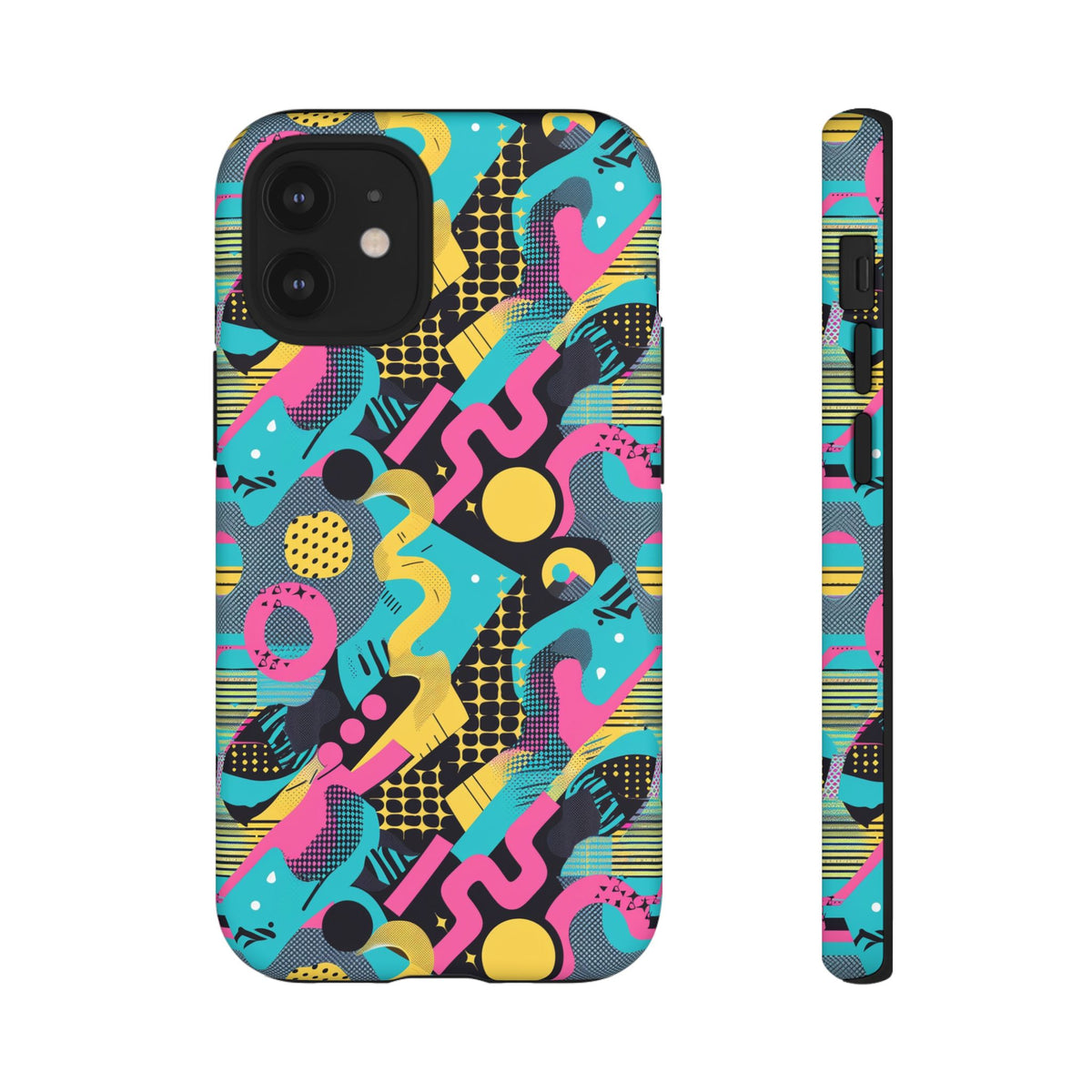 Retro 80s Seamless Phone Case – Vintage Style Meets Modern Protection 138