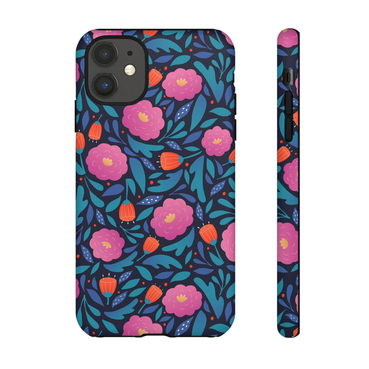 Colorful Little Flower Design Phone Case – Bright and Cheerful Floral Phone Cover 2