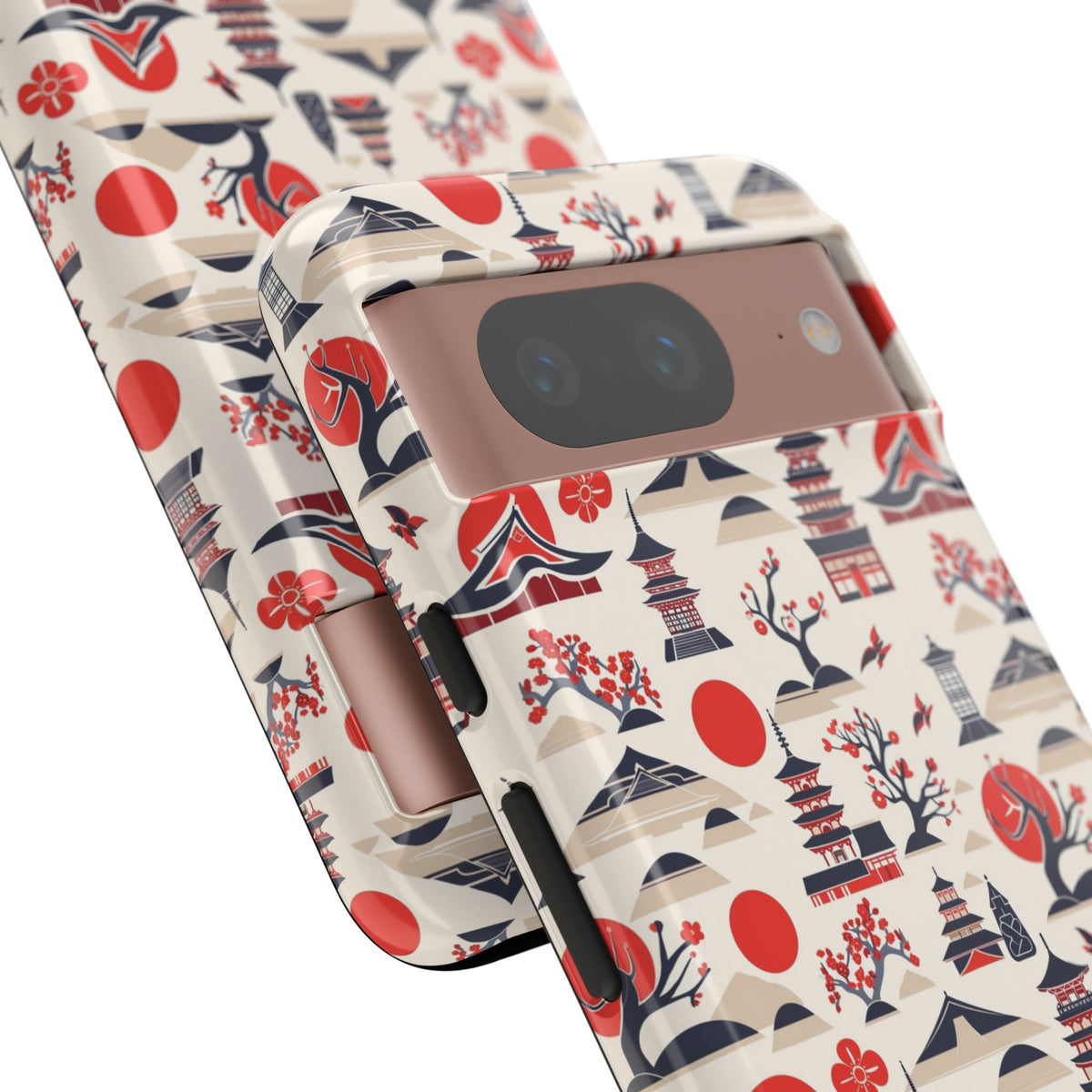 Japanese Pattern Phone Case – Elegant & Timeless Design for Your Phone 013