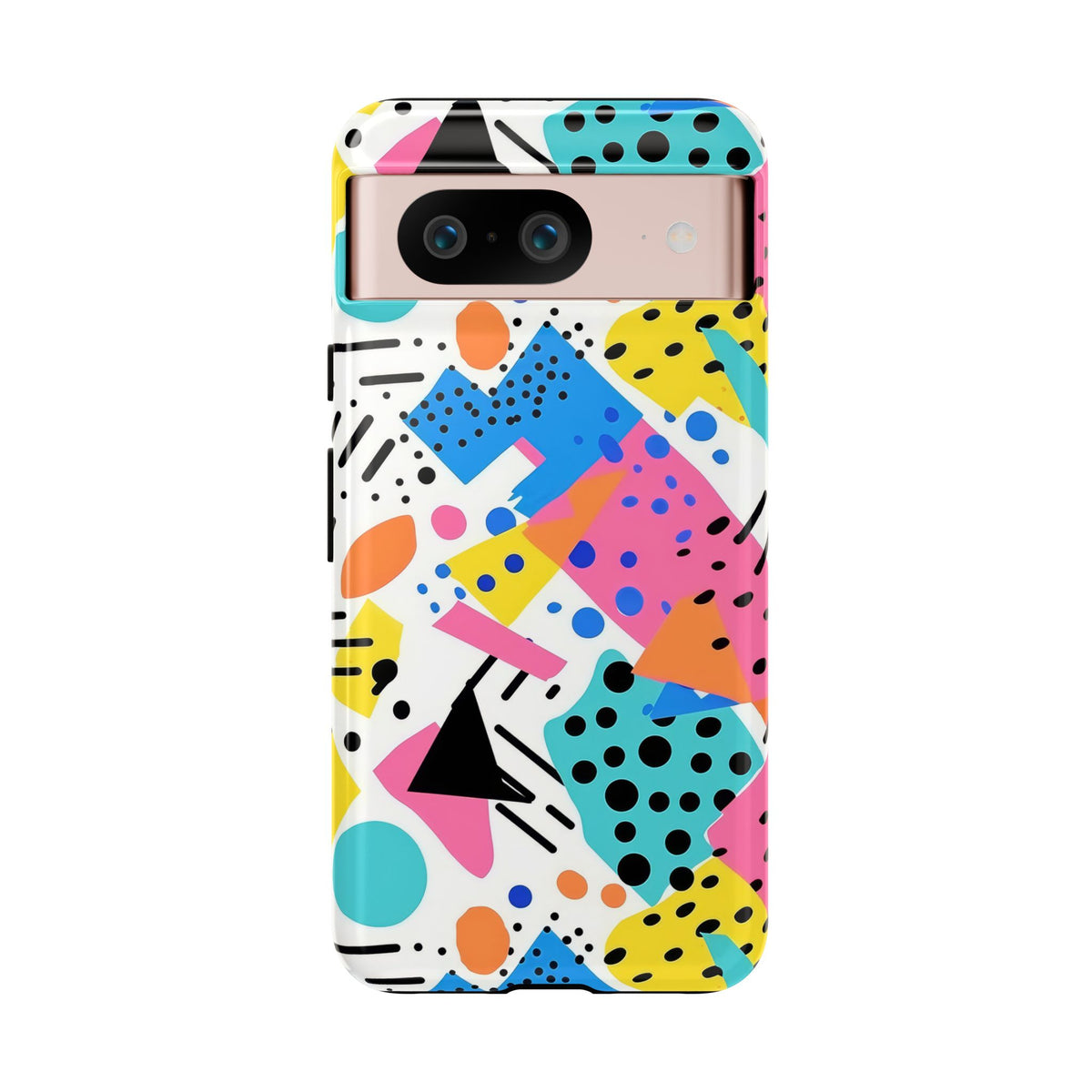 Bright Summer Memphis Design Phone Case – Vibrant and Playful Phone Cover