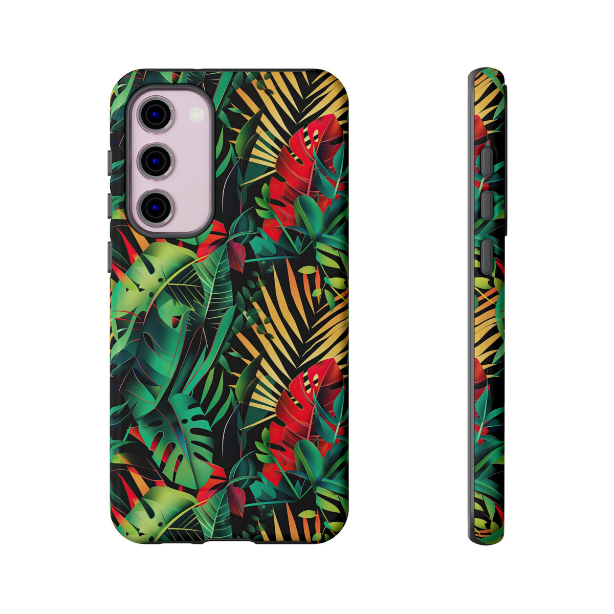 Jungle Collage Phone Case – Vibrant & Durable Nature-Inspired Protection