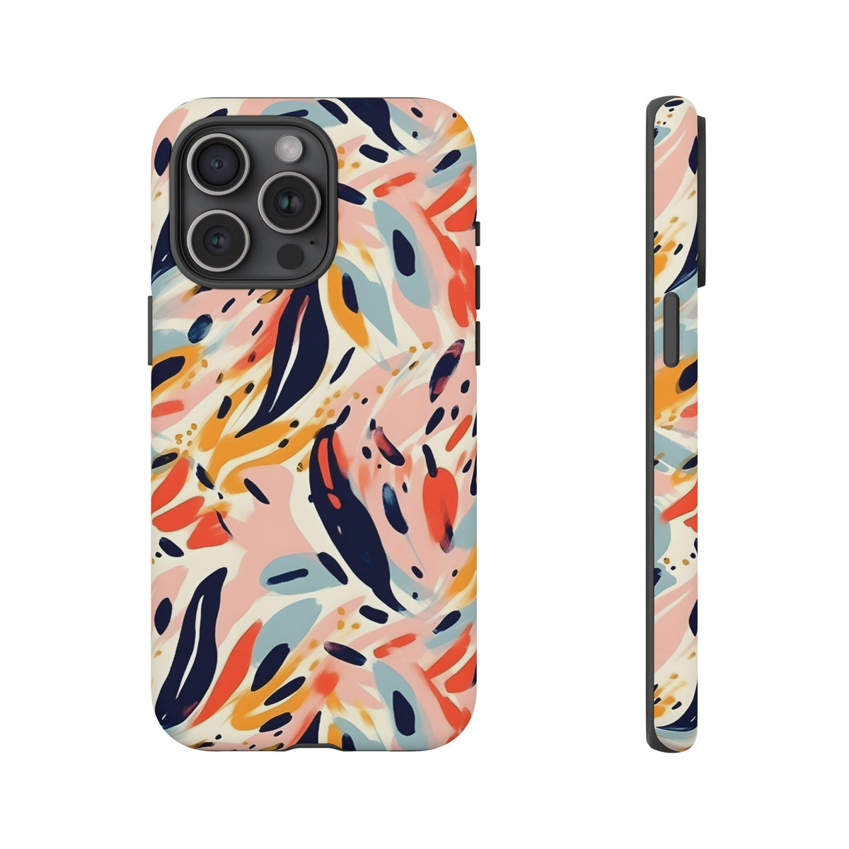 Abstract Painting Design Phone Case – Modern Art-Inspired Phone Cover 2