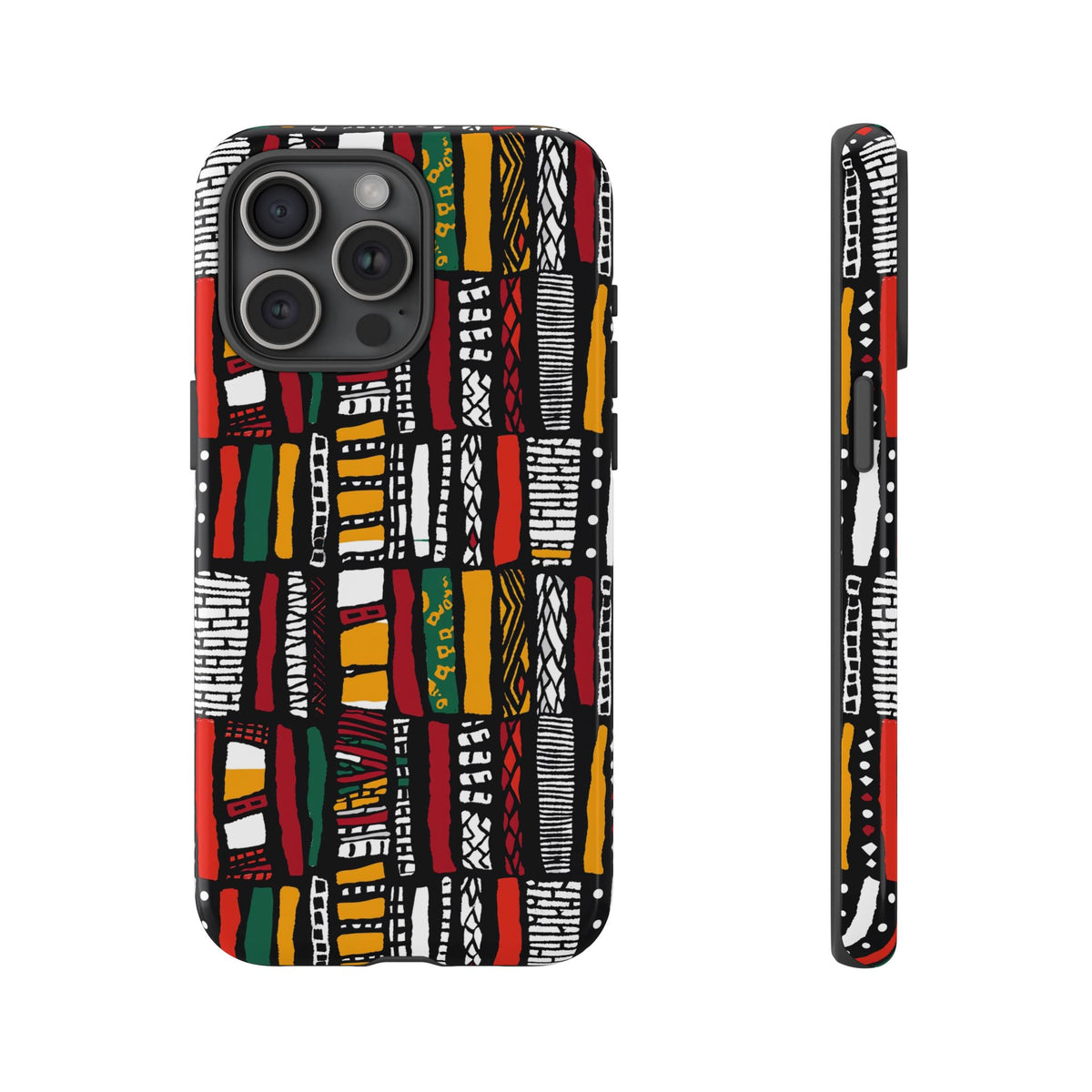 Stylish African Pattern Phone Case – Unique and Vibrant Protection 212