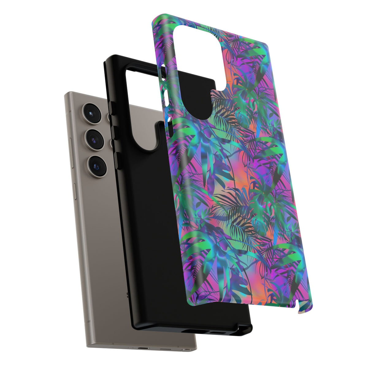 Jungle Pattern Phone Case – Exotic & Lush Design for Your Phone 325