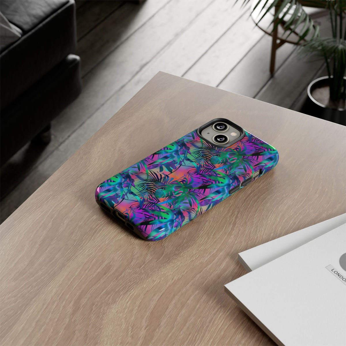 Jungle Pattern Phone Case – Exotic & Lush Design for Your Phone 325