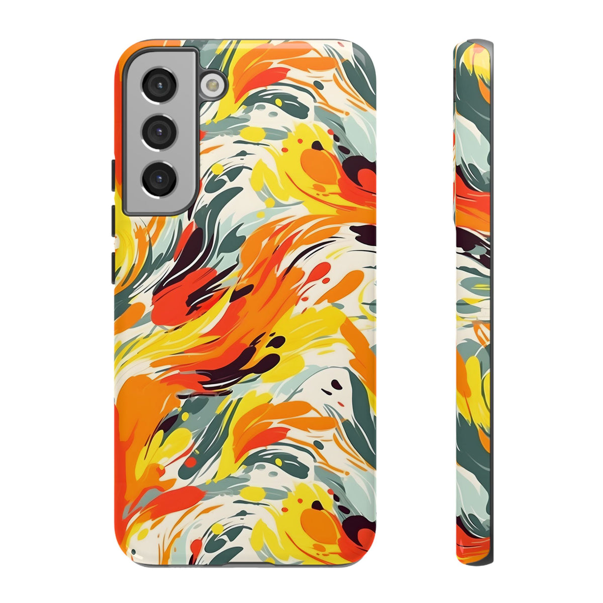 Abstract Painting Design Phone Case – Modern Art-Inspired Phone Cover 5