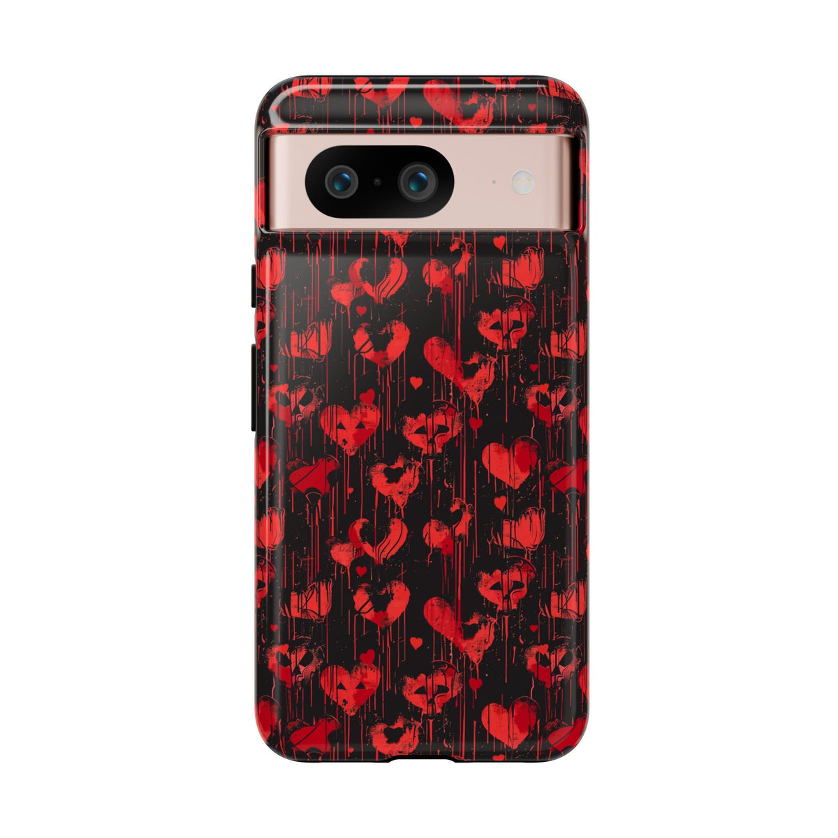 Heart Pattern Phone Case – Stylish & Loving Design for Your Device 825