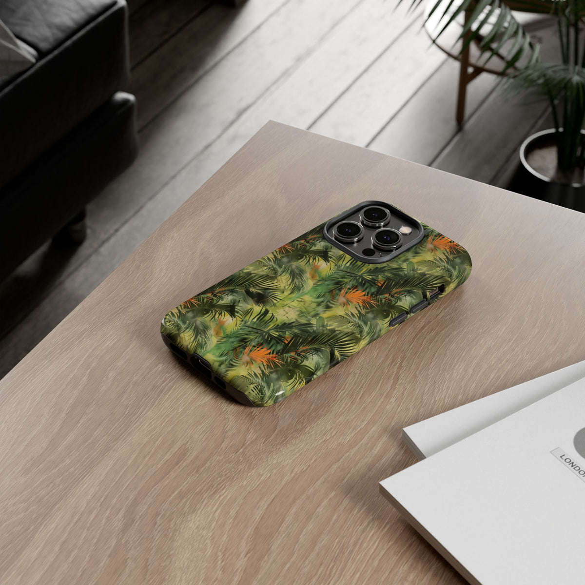 Jungle Pattern Phone Case - Tropical Nature Print for Ultimate Protection