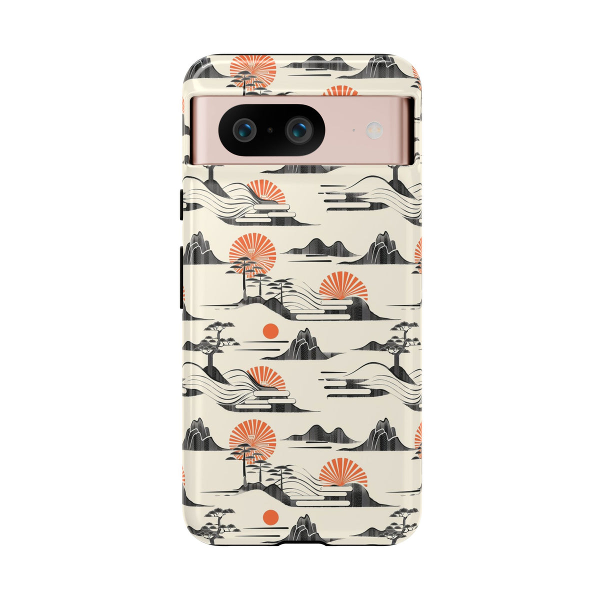 Japanese Pattern Phone Case – Elegant & Timeless Design for Your Phone 022