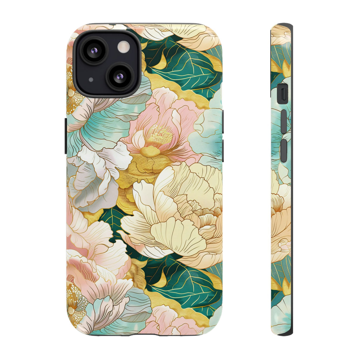 Japanese Blossom Asian Floral Design Phone Case – Elegant Floral Phone Cover