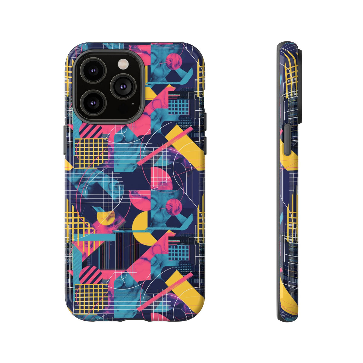 Retro 80s Seamless Phone Case – Vintage Style Meets Modern Protection 188