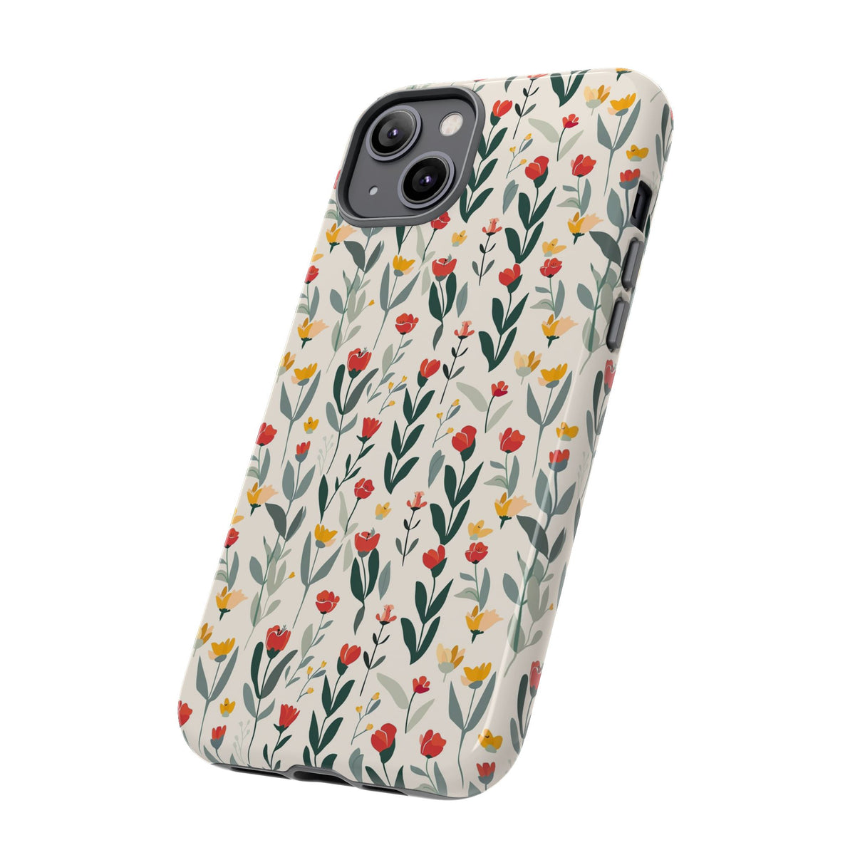 Spring Pattern Phone Case – Fresh & Vibrant Design for Your Phone 404