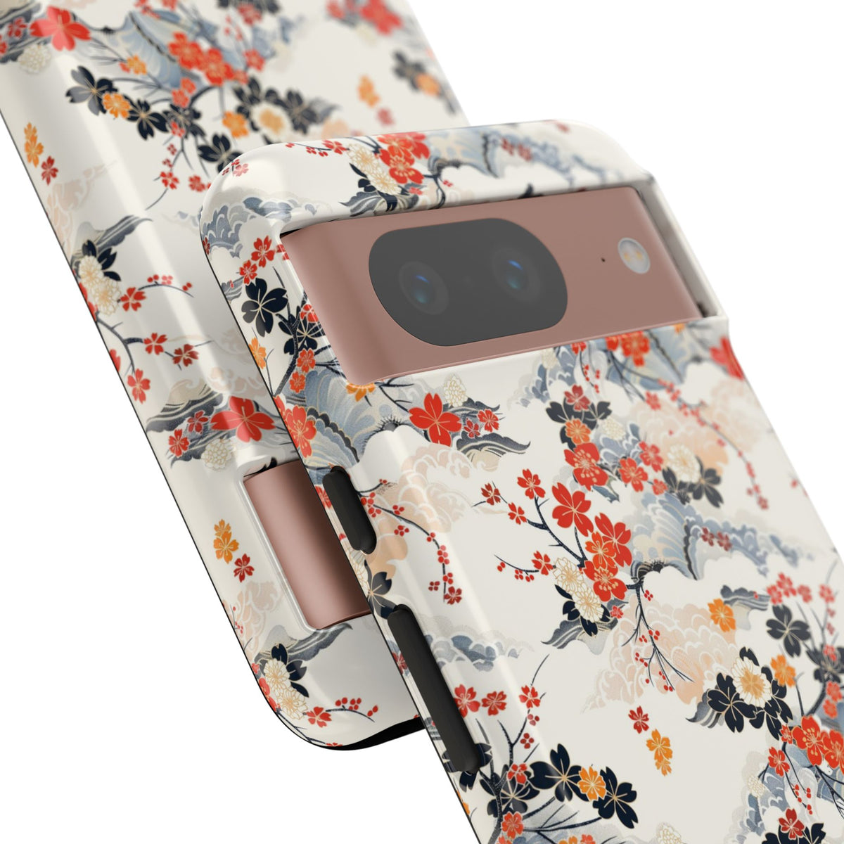 Japanese Pattern Phone Case – Elegant & Timeless Design for Your Phone 302