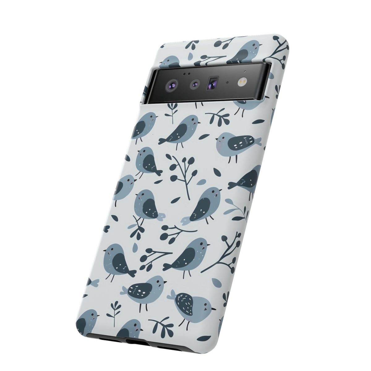 Birds Seamless Pattern Phone Case – Elegant and Timeless Avian Design 10