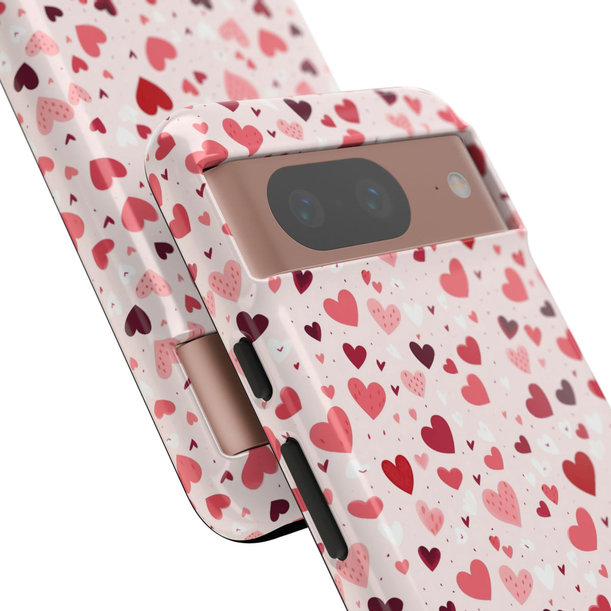 Heart Pattern Phone Case – Stylish & Loving Design for Your Device 817