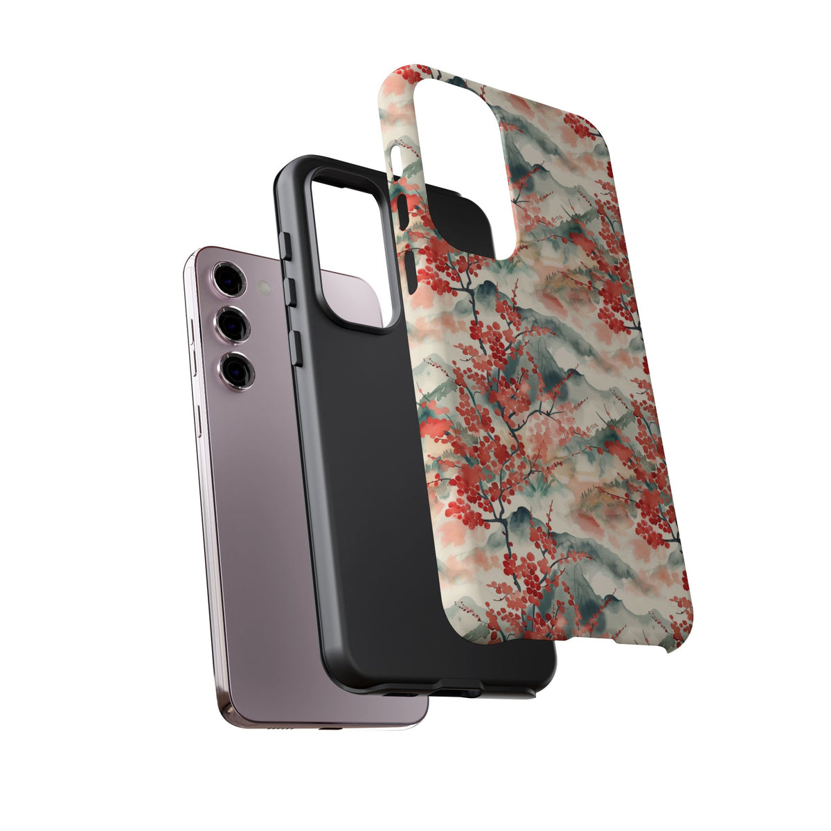 Japanese Pattern Phone Case – Elegant & Timeless Design for Your Phone 462