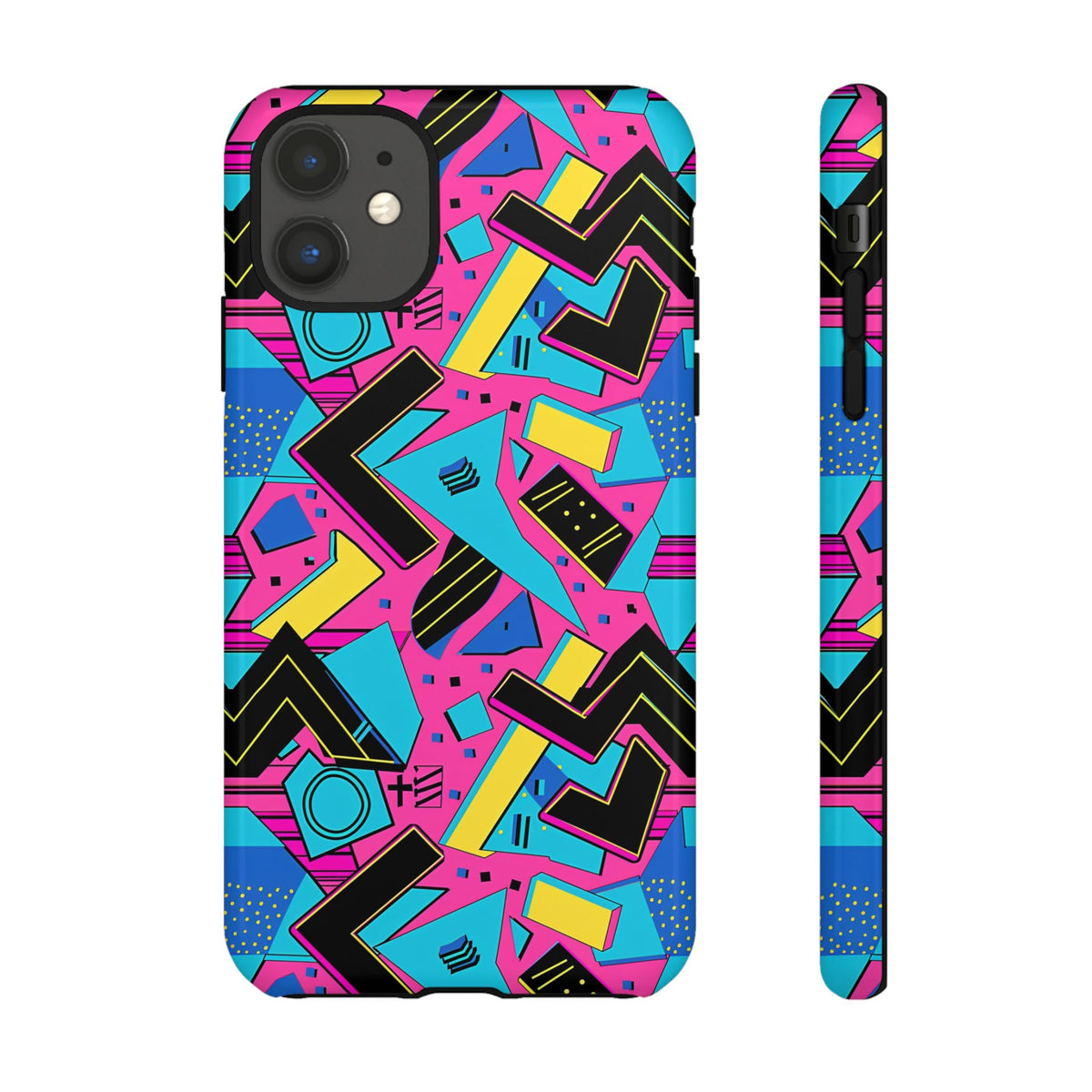 Retro 80s Seamless Phone Case – Vintage Style Meets Modern Protection 081