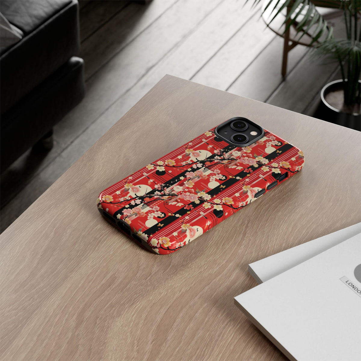 Japanese Pattern Phone Case – Elegant & Timeless Design for Your Phone 026