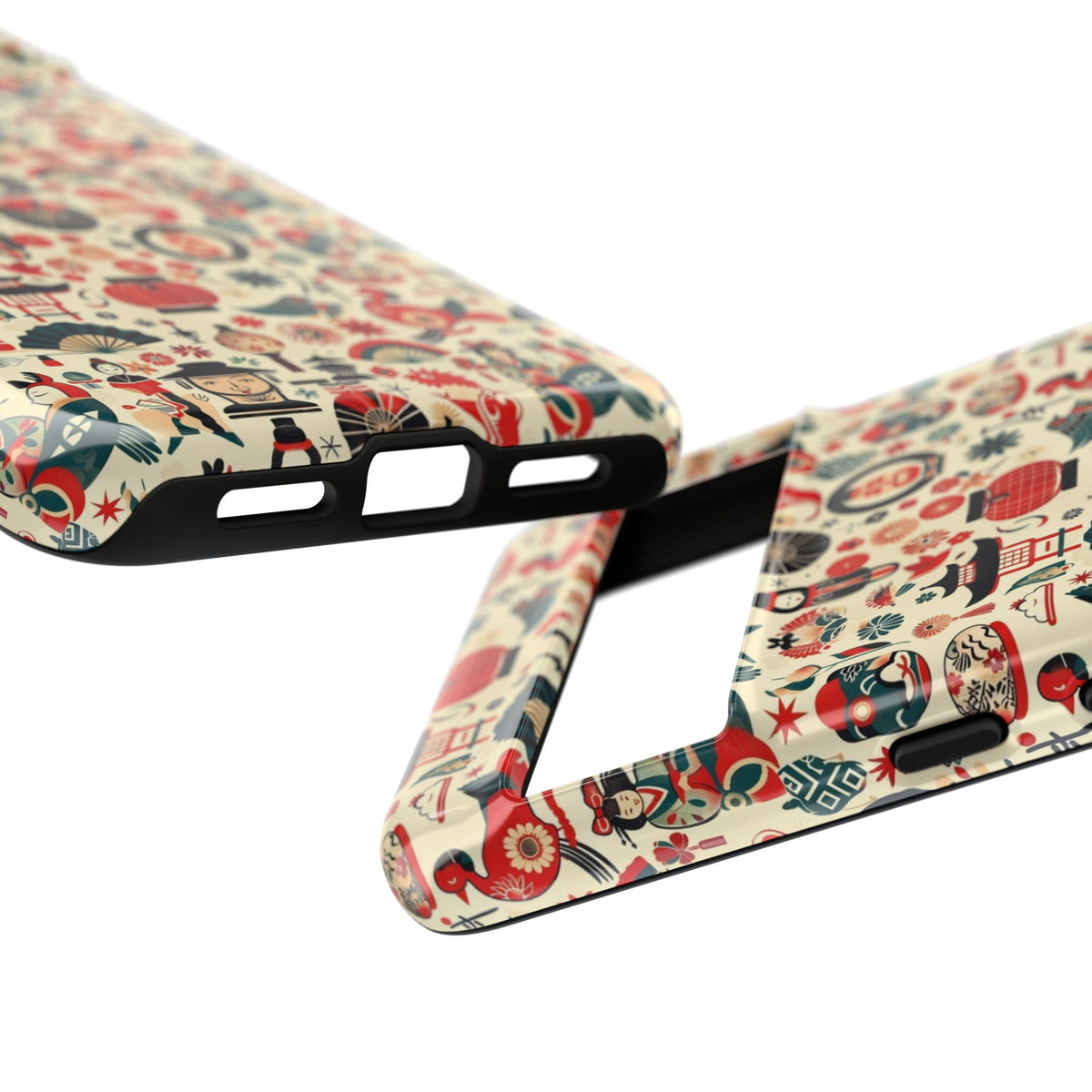 Japanese Pattern Phone Case – Elegant & Timeless Design for Your Phone 471