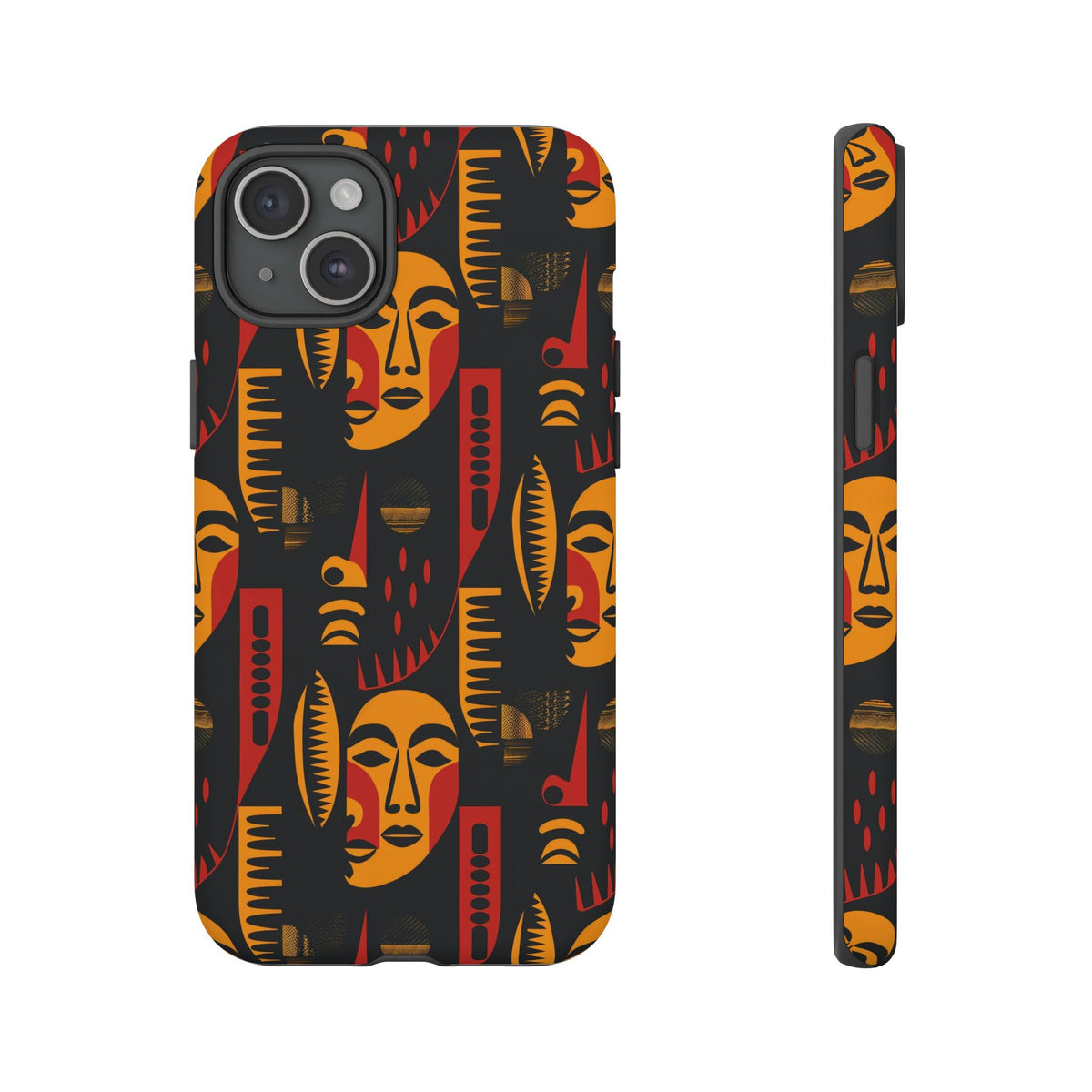 Stylish African Pattern Phone Case – Unique and Vibrant Protection 203