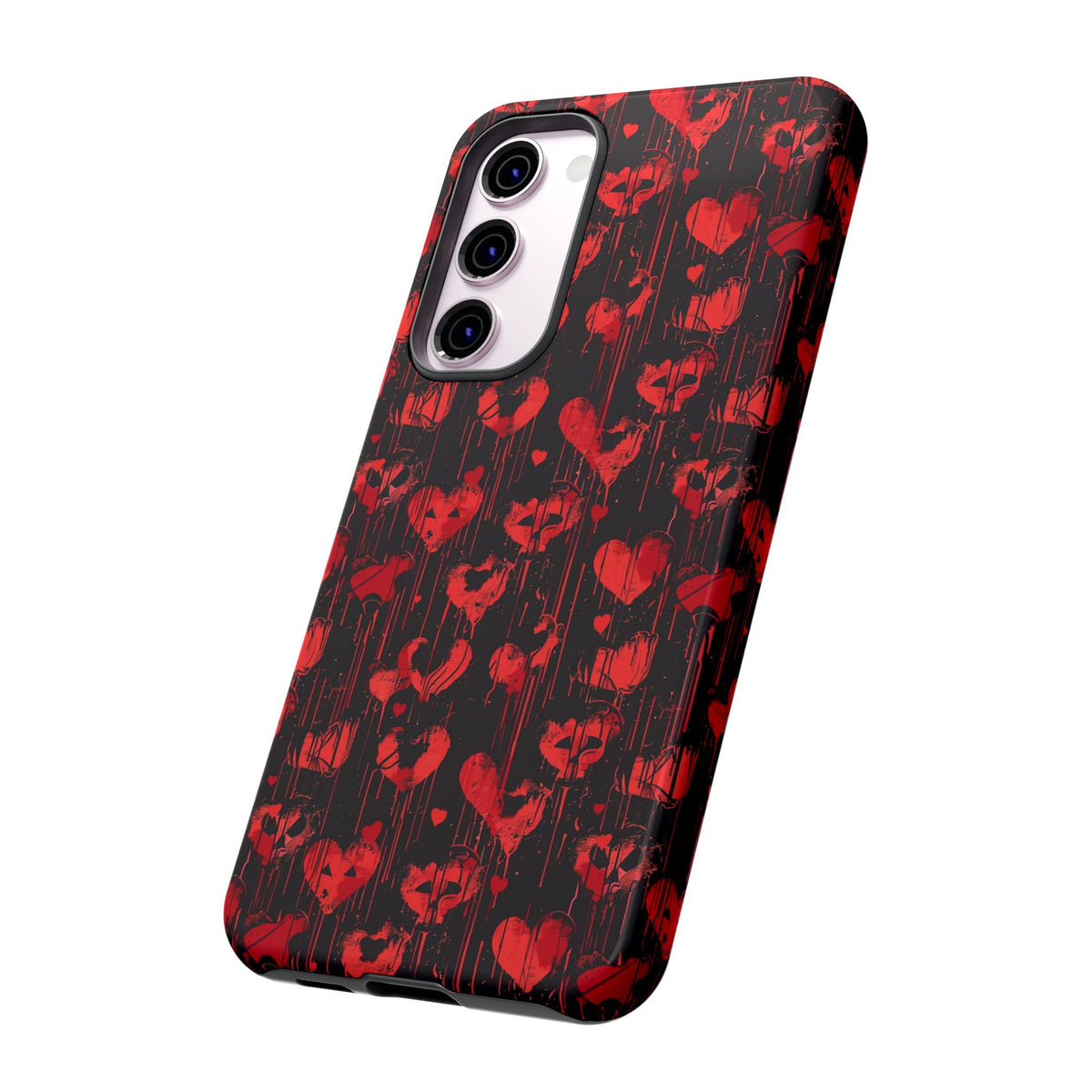 Heart Pattern Phone Case – Stylish & Loving Design for Your Device 825