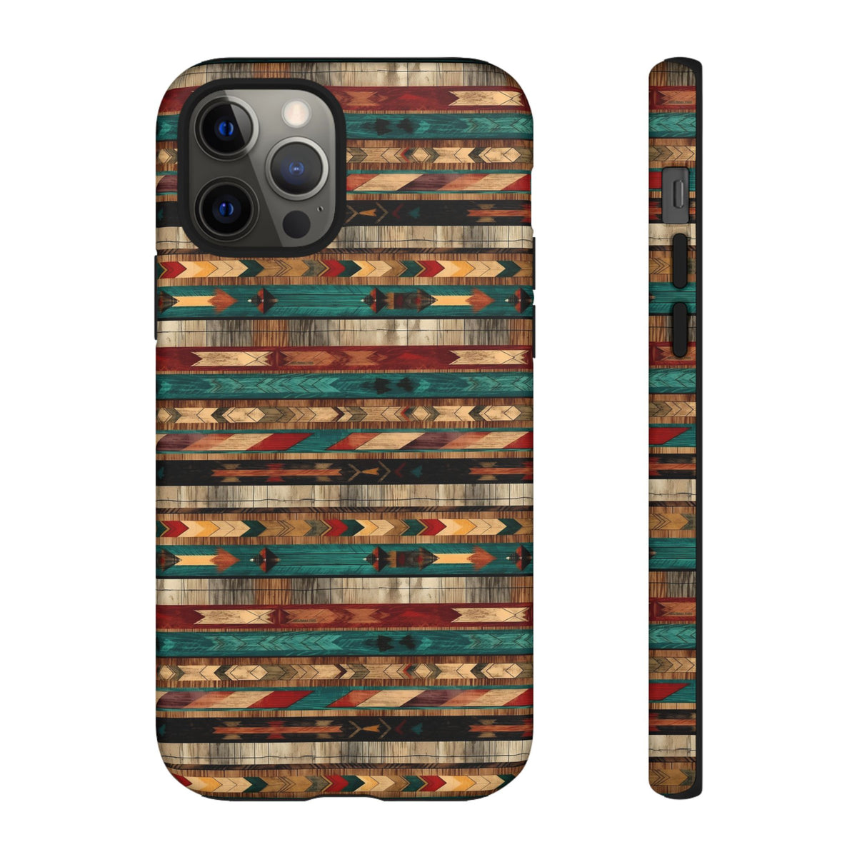 Vintage Western Seamless Design Phone Case – Classic and Timeless Western Style 2