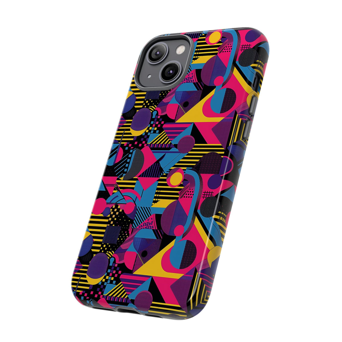 Retro 80s Seamless Phone Case – Vintage Style Meets Modern Protection 085