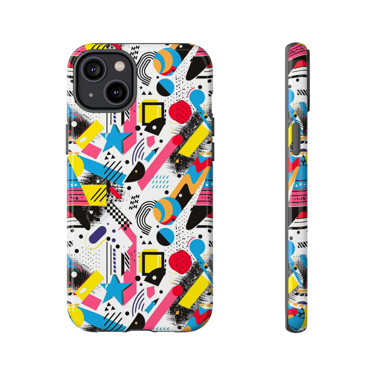 Retro 80s Seamless Phone Case – Vintage Style Meets Modern Protection 094