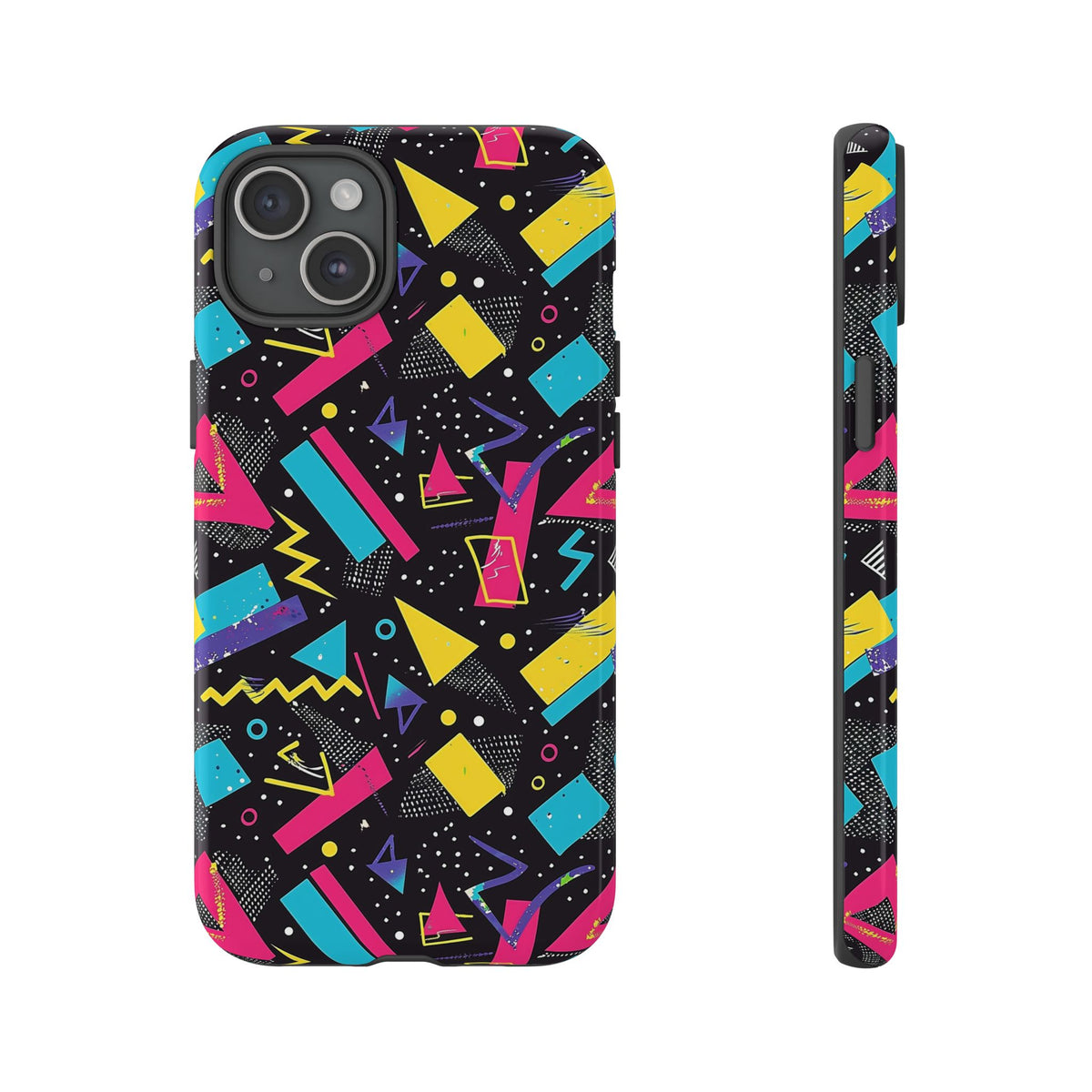 Retro 80s Seamless Phone Case – Vintage Style Meets Modern Protection 092