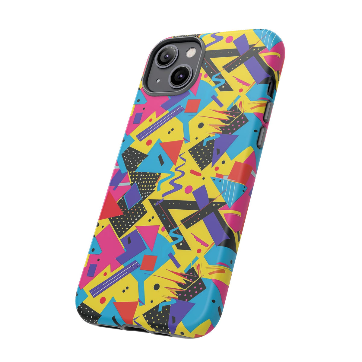 90s Themed Seamless Pattern Phone Case – Embrace Retro Style and Protection 223