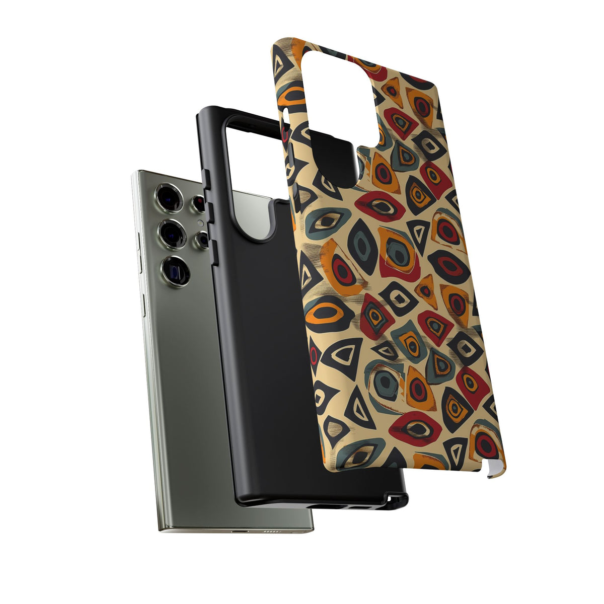 Stylish African Pattern Phone Case – Unique and Vibrant Protection 167