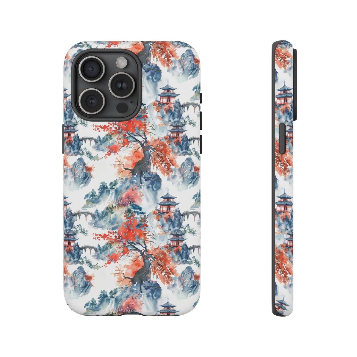 Japanese Pattern Phone Case – Elegant & Timeless Design for Your Phone 043