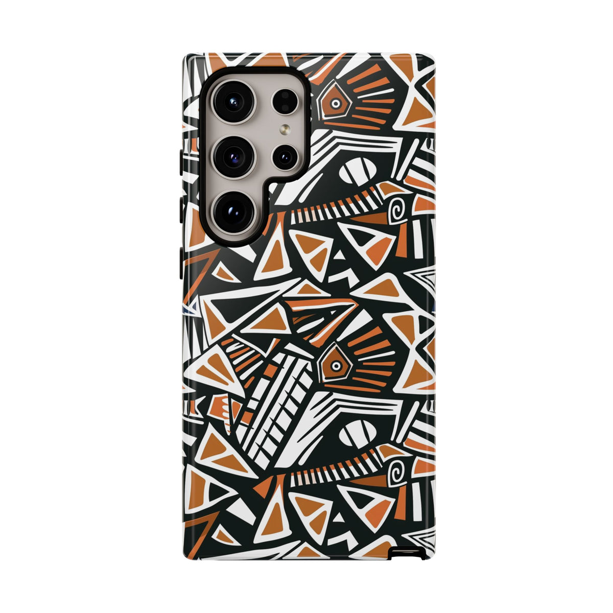 Stylish African Pattern Phone Case – Unique and Vibrant Protection 205