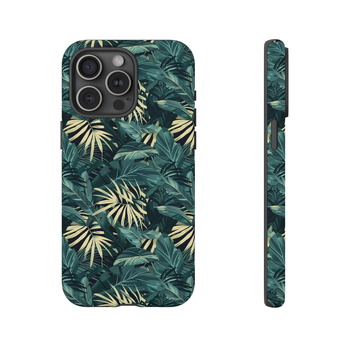 Jungle Pattern Phone Case – Exotic & Lush Design for Your Phone 345