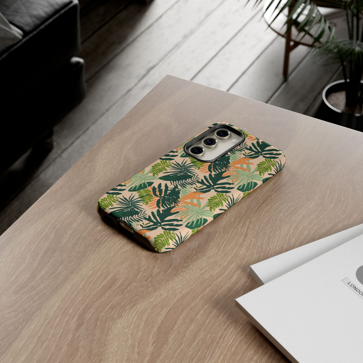 Jungle Pattern Phone Case – Exotic & Lush Design for Your Phone 353