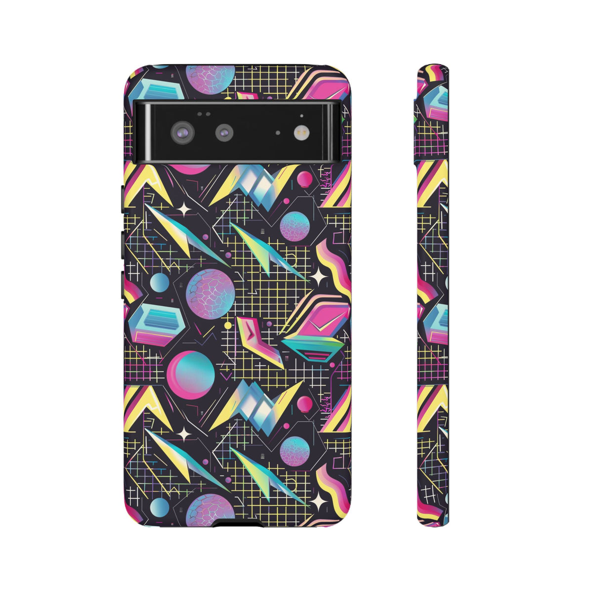 Retro 80s Seamless Phone Case – Vintage Style Meets Modern Protection 086