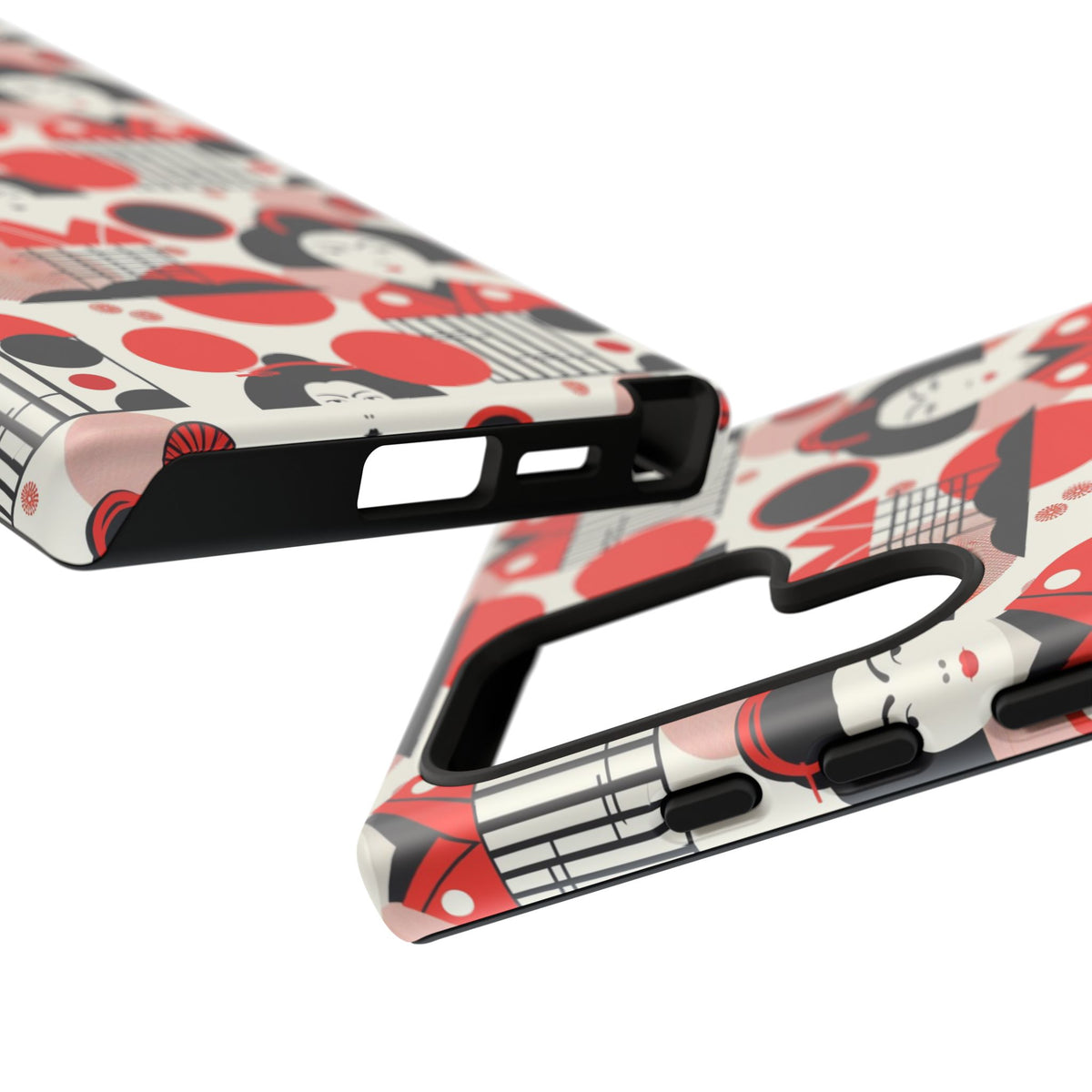 Japanese Pattern Phone Case – Elegant & Timeless Design for Your Phone 018