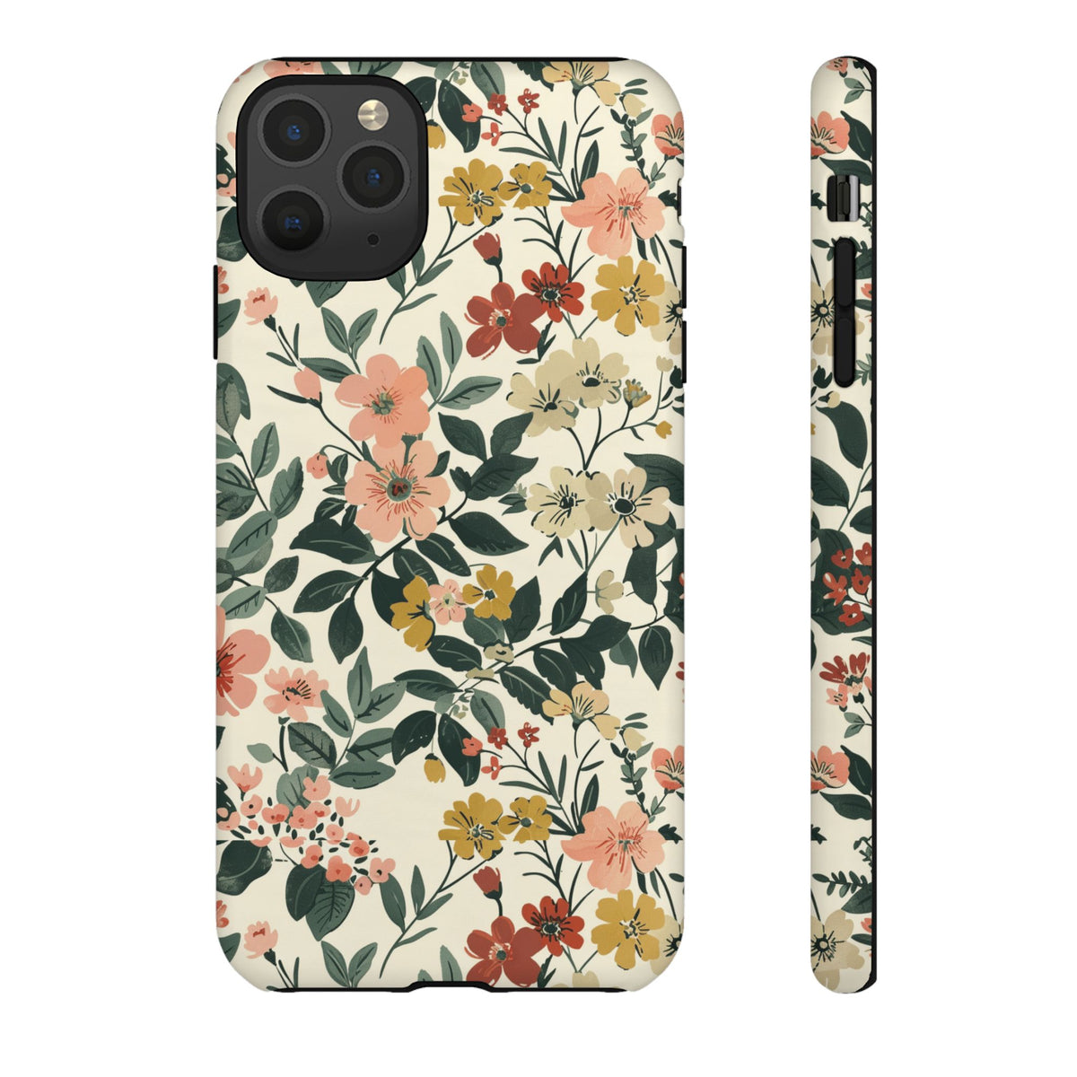 Flower-Themed Phone Case – Elegant Protection with a Floral Twist