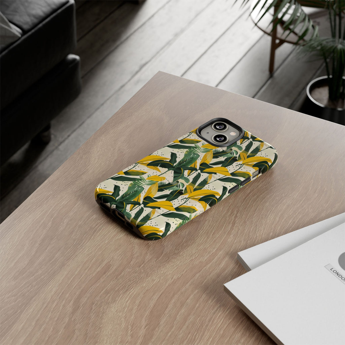 Jungle Pattern Phone Case – Exotic & Lush Design for Your Phone 338