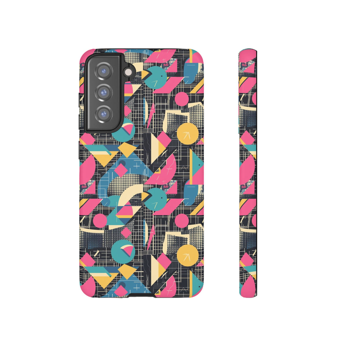 Retro 80s Seamless Phone Case – Vintage Style Meets Modern Protection 266