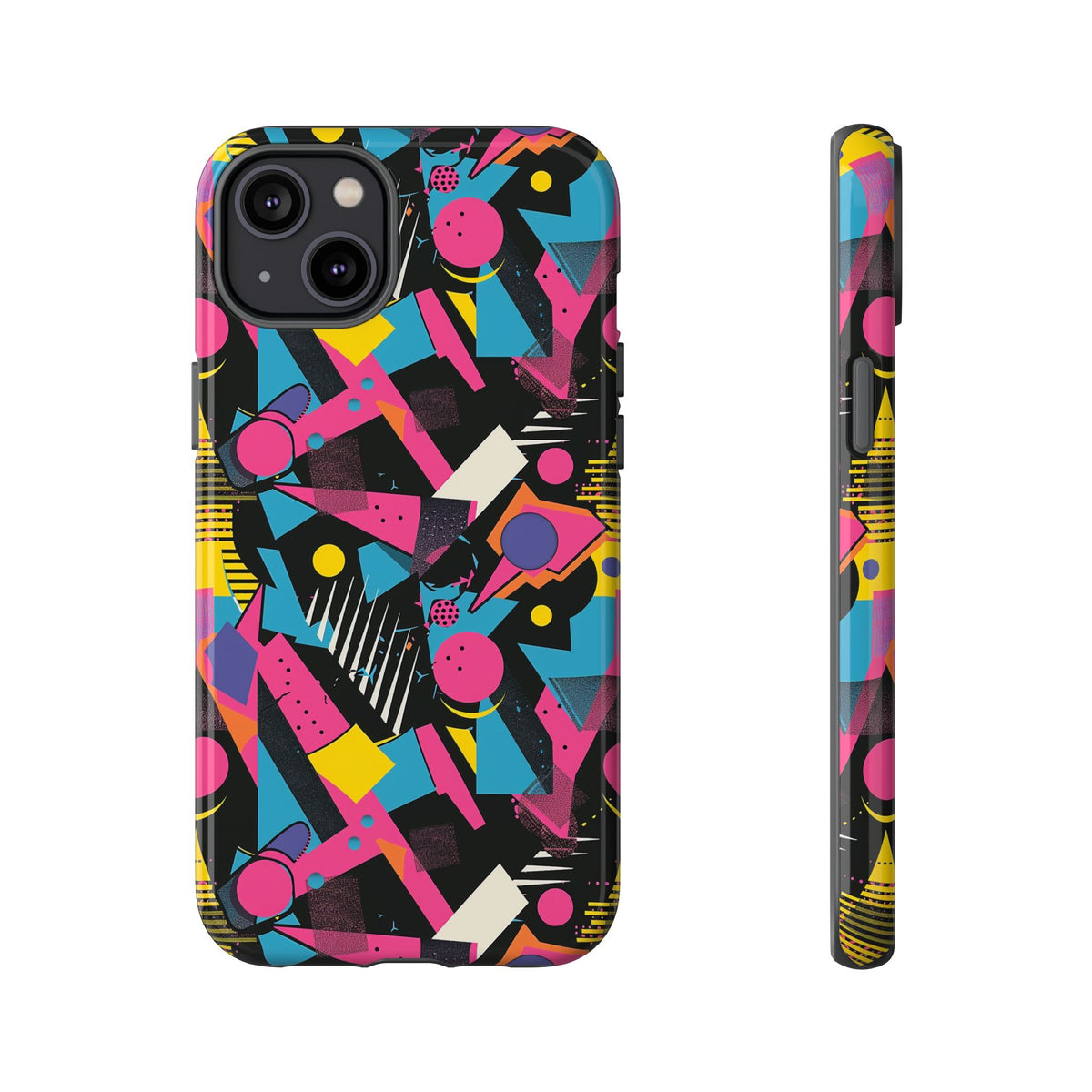 Retro 80s Seamless Phone Case – Vintage Style Meets Modern Protection 077