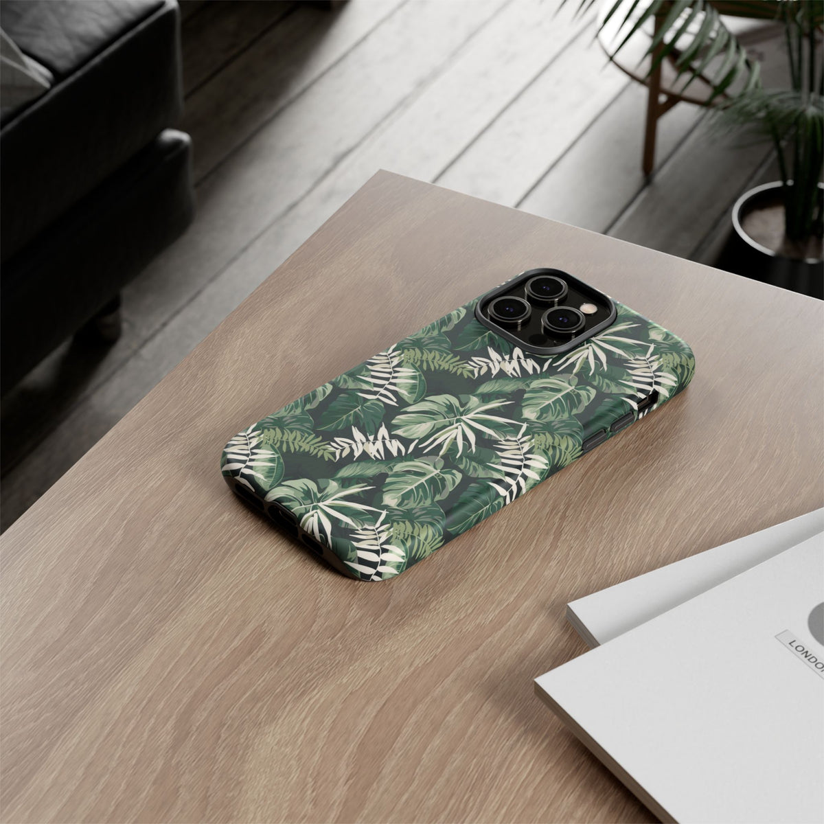 Jungle Pattern Phone Case – Exotic & Lush Design for Your Phone 351