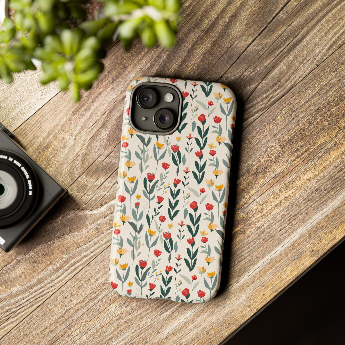 Spring Pattern Phone Case – Fresh & Vibrant Design for Your Phone 404