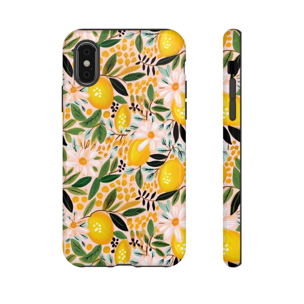 Cute Summer Lemons Phone Case – Refreshing Citrus Design for Your Phone 2